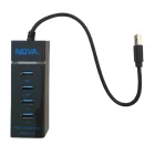 هاب چهار پورت USB3.0 نوا مدل X770