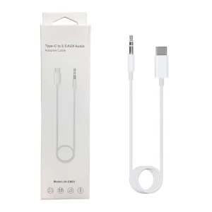 کابل تبدیل USB-C به AUX مدل JH-CM21 طول 1 متر