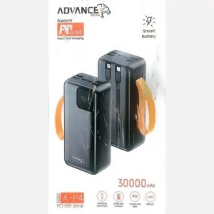 پاور بانک 30000 برند advance مدل a-p4