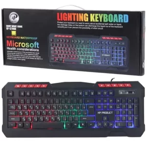 کیبورد گیمینگ ایکس پی-پروداکت مدل XP-12700R با سیم