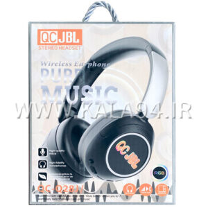 هدفون شارژی بلوتوثی JBL QC-Q28J / با RGB