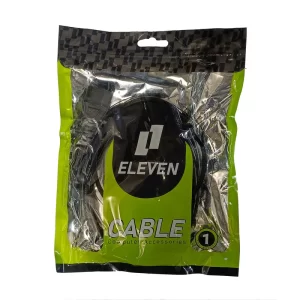 کابل برق سه پین منبع تغذیه کامپیوتر الون مدل EL-150 طول 1.5 متر